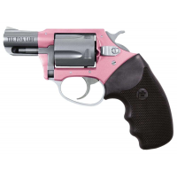 Charter Arms 53830 Undercover Lite Pink Lady Revolver Single/Double 38 Special 2 5 Rd Black Rubber Grip Stainless