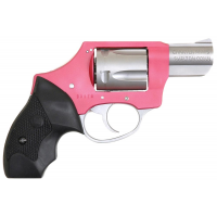 Charter Arms 53831 Undercover Lite Pink Lady Revolver Double 38 Special 2 5 Rd Black Rubber Grip Stainless