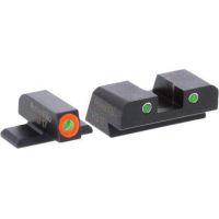 AMERIGLO SIGHTS ALL SIG EXCEPT P250/1911 PROGLO ORANGE FRONT CLASSIC GREEN REAR