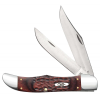 Rosewood | Standard Jig Folding Hunter | 6265 SS with Leather Sheath