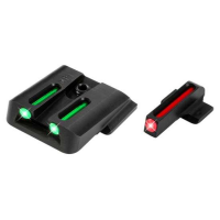 Truglo Brite-Site Fiber Optic S&W M&P 380EZ Red Front Green Rear Black