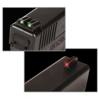 Truglo TG131MP Brite-Site Fiber Optic Set S&W M&P Fiber Optic Red Front/Green Rear Black