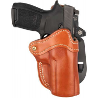 1791 Gunleather ORPDH24CBRR PDH-2  Classic Brown Leather OWB Sig P320/Sprgfld XD-M/Walther PPQ Right Hand