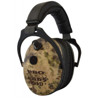 Pro Ears ER300HI Revo Electronic Ear Muff Polymer 25 dB Over the Head Kryptek Highlander Ear Cups w/Black Band & Logo