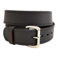 VERSACARRY DOUBLE PLY LEATHER BELT 38X1.5 HEAVY DUTY BLACK