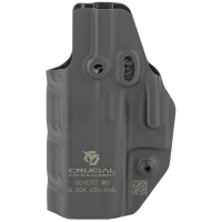 CRUCIAL CONCEALMENT 1019 Covert  IWB Compatible with Glock 43 Kydex Black