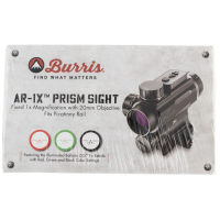 Burris 300214 AR-1X 1x 20mm Illuminated Ballistic CQ Matte Black