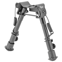 Caldwell 1081950 XLA Bipod Black 6-9 Aluminum compatible with M-LOK & KeyMod