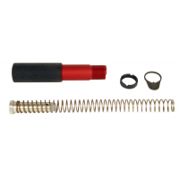 LBE Unlimited PBUFKT-RED Pistol Buffer Tube Kit  Red AR-Platform