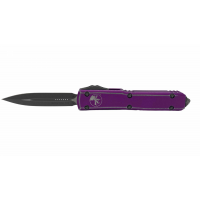 Microtech Ultratech D/E Distressed Violet Apocalyptic Standard Automatic Knife