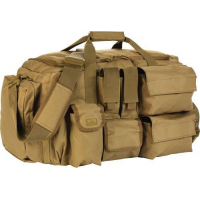 RED ROCK OPERATIONS DUFFLE BAG 7 EXTERNAL UTILITY POUCHES TAN