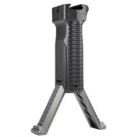 SI Bipod Grip Alum Legs Gray