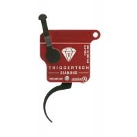 TriggerTech Rem 700 Diamond Trigger, Single Stage Right-Handed, Without Bolt Release, Pro Curved PVD Black Trigger