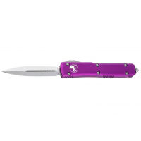 Microtech Ultratech D/E Violet Stonewash Standard Automatic Knife