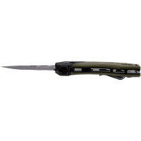 Telum Tactical Knife Scorch Dark Green Automatic 3.5in D2 Blade