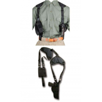 Bulldog WSHD15 Deluxe Shoulder Harness Black Nylon 1911 Style Auto, Most Ambidextrous Hand