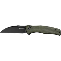 SENCUT KNIFE WATAUGA 3.48 DK GREEN MICARTA/BLK BTTN LOCK