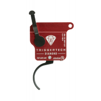 TriggerTech Rem 700 Diamond Trigger, Single Stage Right-Handed, Without Bolt Release, Curved PVD Black Trigger