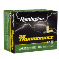 REMINGTON THUNDERBOLT 22LR 40GR HV RN AMMUNITION 525 rd BOX