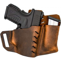 Versacarry 62102 Commander  Distressed Brown Buffalo Leather OWB Sig P365 Right Hand Size 2