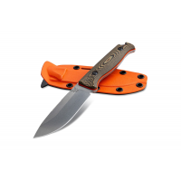 Benchmade 15002-1 Saddle Mountain Skinner Knife - Hunter Orange