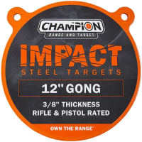 Impact Steel 12 Gong Rifle Rated Sticker