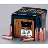 Nosler 35642 Partition  6mm .243 100 GR Spitzer 50 Per Box