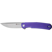 SENCUT KNIFE SCITUS 3.47 PURPLE G10/GRAY STONEWASH D2