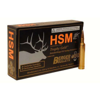 HSM 65CREEDMOOR1 Trophy Gold  6.5 Creedmoor 140 gr Match Very Low Drag 20 Bx/ 20 Cs