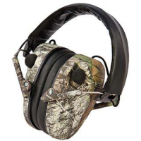 Caldwell 487200 E-Max Electronic Low Profile 23 dB Over the Head Mossy Oak Break-Up Ear Cups w/Black Band