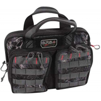 G*Outdoors GPS-T1316PCP Tactical Range Bag Quad +2 PRYM1 Blackout 1000D Nylon Teflon Coating