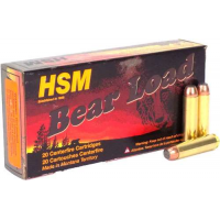 HSM 450BUSH1N Bear Load  450 Bushmaster 300 gr Jacketed Soft Point (JSP) 20 Bx/ 25 Cs