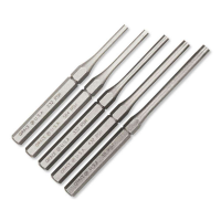 GRACE USA PUNCH SET ROLL PIN HOLDER SET OF 5 STEEL