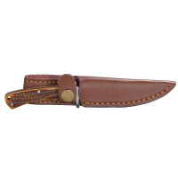 REMINGTON BACK WOODS SKINNER FIXED 6.5in W/SHEATH KNIFE