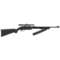 Crosman CLGY1000KT Legacy 1000  Pump 177 Pellet,177 BB Black Black Fixed All Weather Stock 4x15mm