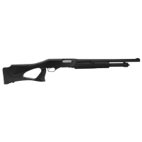 Stevens 23246 320 Security 12 Gauge 18.50 5+1 3 Matte Black Fixed Thumbhole Stock Right Hand w/Bead Sight