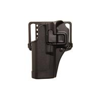 Blackhawk 410568BKL Serpa CQC Concealment Black Matte Polymer OWB Fits Glock 43 Left Hand