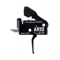 TriggerTech AR-10 Adaptable Trigger, Short Two Stage, Flat PVD Black Trigger