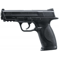 S&W Air Pistol 2255050 S&W M&P  CO2 177 Pellet,177 BB 19rd Black Frame Black Polymer Grip