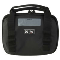 Vertx VTX5709 VTAC Single Pistol Case Black Holds 2 Handguns 420D Nylon Ripstop