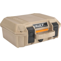 Pelican VCV100 Vault Small Case 11 Tan Handgun Polymer