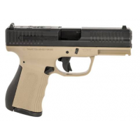 FMK G9C1EP Elite Plus, 9mm, 4.5 Barrel, 1- 14rd Magazine, FDE Polymer Grip/Frame, Black Carbon Steel Slide, Pistol