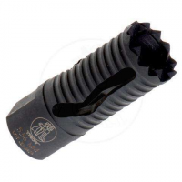 Troy Ind SSUPMED05BT00 Medieval  223 Rem,5.56x45mm NATO Muzzle Brake 1/2-28 tpi Black Steel