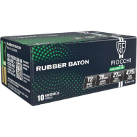 FIOCCHI RUBBER SLUG AMO 12GA 2.75 IN 740FPS 10 -RD ( 25 BOXES PER CASE )