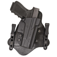 Comp-Tac  MTAC Premier Black Kydex Holster w/Leather Backing IWB Sprgfld XD-S 3.3 Right Hand