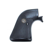 Pachmayr 03137 Presentation Grip Ruger Blackhawk/Single Six Checkered Blk Rubber