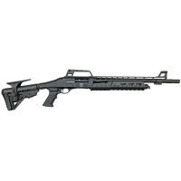 T R Imports Silver Eagle RZ17 Tactical Black 12 Gauge 18.50 3 4+1 Fixed w/Adjustable Comb Stock