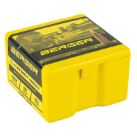 Berger Bullets 24411 Target  6mm .243 68 GR Flat Base 100 Per Box