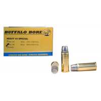 Buffalo Bore Ammunition 14B20 Heavy Outdoorsman 44 S&W Spl 255 gr Hard Cast Semi-Wadcutter 20 Bx/ 12 Cs