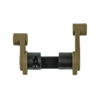 Armaspec, Fulcrum45/90, Ambi Safety Selector, Fits AR-15, Anodized Finish, Flat Dark Earth